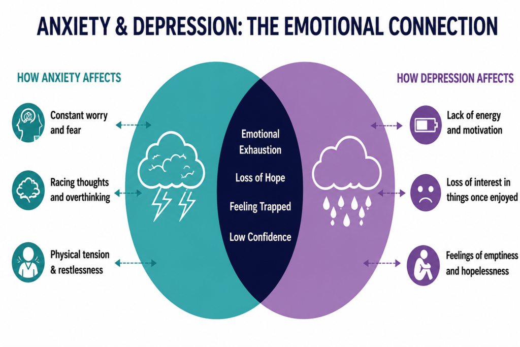 Anxiety and depression