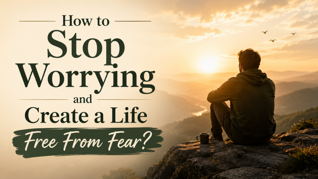 How to stop worrying