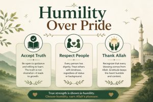 Humility over Pride